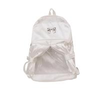 UxicRuya Modern Backpack with Multiple Compartments for Nature Excursions, White