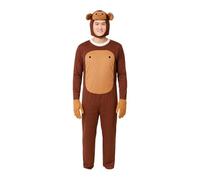UxicRuya Monkey Costume for Cosplay, Ideal for A Stage Performance at A Festival Or A Masquerade Party.