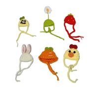 UxicRuya Set of 6 Fun Goose Mini Knit Hats for The Office