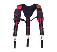 UxicRuya Suspension System for Tool Belt, Support for Trades, Red