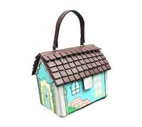 UxicRuya Tote of The Shoulder Bag in The Shape of A House -Shaped Body Bag for The Travel Feast, Blue