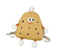 UxicRuya Travel Bag in Cookie Shape for Kids Going to Kindergarten, Yellow