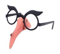 UxicRuya Witch Nose Glasses, Disguise Glasses with Funny Nose, Halloween Costume Accessories