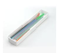 UXIETIN Expandable Straw Organizer Drawer for Cabinet,Reusable Extra Long Straw Drawer Organizer Fits for 60oz Stanley Long Straw