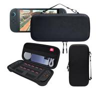 Uxilep Carrying Case Compatible with Nintendo Switch 2 (2025),Portable Hard Shell Carry Case with 10 Game Card Slots,Protective Travel Bag for Nintendo Switch 2 Console Accessories