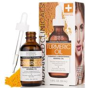 Uxiyi Turmeric Oil for face. Antioxidant formula with Rose Extract and Jojoba oil for dry skin, redness, and skin blemishes. (1.8oz)