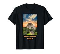 Uxmal Yucatan Mexico Main Mayan Pyramid T-Shirt