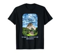 Uxmal Yucatan Mexico Main Mayan Pyramid T-Shirt