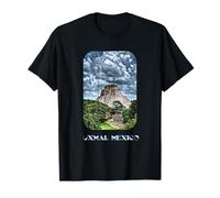 Uxmal Yucatan Mexico Main Mayan Pyramid T-Shirt
