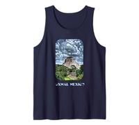 Uxmal Yucatan Mexico Main Mayan Pyramid Tank Top