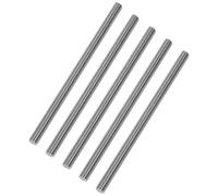 Uxney M6-1 x 150mm Fully Threaded Rod, 304 Stainless Steel All Thread Stud, High Strength Corrosion Resistant for Furniture, Machinery, DIY Projects（5 Pack）