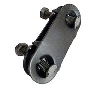 UXOWOXU 10pcs 75MM Steel Conveyor Belt Fasteners & Rubber Sheet Clips, Size 30x75mm, Diameter 8mm, Black, Fastener Type, For Conveyor Belt Repair and Maintenance