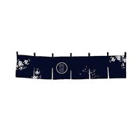 UXOWOXU Japanese Restaurant Cuisine Doorway Traditional Noren Curtain for Japanese Sushi Bar Izakaya Decoration 40×180CM