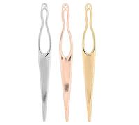 Uxsiya 3pcs Dreadlocks Needle Dreadlock Crochet Hook Tool Hair Braiding Tools for Different Braiding