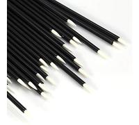 Uxsiya 50 Pieces Disposable Eyeliner Brush Eyeshadow Applicator Eyes Makeup Cosmetic Tool Cosmetic Brush Kit