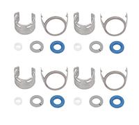 Uxsiya Fuel Injector Retaining Bracket O Ring Seal Kit, 06D998907 Fuel Injector Repair Kit Compatible for Hatchback A4 Saloon A6 Avant Roadster