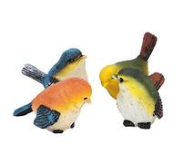 Uxsiya Garden Birds Decor, Eco Friendly Resin Material Miniature Bird for Garden for Lawn Garden Courtyard for Office for Home