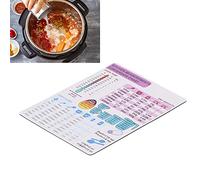 Uxsiya Kitchen Conversion Chart Magnet: Household Measurement & Temperature Conversion Chart for Baking & Cooking (1 piece)