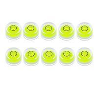 Uxsjakjsd 10Pcs Mini Bubble Spirit Level 10X6mm Circular for Leveling Tripod Telescope 10X6mm, Non-Adhesive