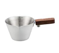 Uxsjakjsd 120ML Espresso Measuring Cup Stainless Steel Coffee Pouring Cup,Tool forPrecision Coffee Making A