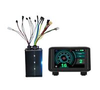 Uxsjakjsd 18-Tube Sine Wave Dual Mode Ebike Controller 48V- 72V 60A 3000W+ UKC1 Display for Motorized Mountain Bike Refit