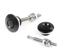 Uxsjakjsd 2 Pieces Car Hood Bonnet Lock 30mm Universal Anti Theft Engine Hood Lock 53mm Thread Rod