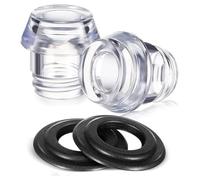 Uxsjakjsd 2 Sets Percolator Parts Top and Washer Ring for FarberwareYosemite Coffee Percolators Replacement Coffee Pot Filters