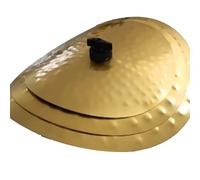 Uxsjakjsd 3 Pack Clap Stack Cymbals for Drumming - 11In, 13In, 15In Professional Cymbal Pack for Practice Sessions