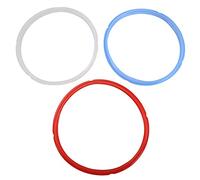 Uxsjakjsd 3 Pack Sealing Rings for Foodi 8 Quart Silicone Gasket Accessories Rubber Sealer Replacement for Air Fryer