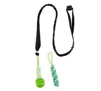 Uxsjakjsd 3Pcs Dog Toys for Teeth Cleaning, Cotton Rope and Ball Combo for Small to Large Dogs