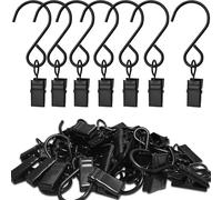 Uxsjakjsd 50PCS Stainless Steel S Hooks for Hanging Lights, Curtains, Photos, and Art Crafts, 3-Inch Length