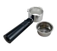 Uxsjakjsd 51mm Bottomless Portafilter for Homix Espresso Machine Portafilter Filter Basket Espresso Accessories