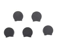 Uxsjakjsd 5PCS Clarinet Hardware Clarinet Thumb Rest Cushion Protector Soft Rubber Clarinet Thumb Protector, Black