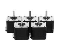 Uxsjakjsd 5Pcs Nema17 Stepper Motor 17HS4401S 1.5A Nema 17 42BYGH 17HS4401S 4 Lead