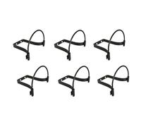 Uxsjakjsd 6PCS Cowboy Hat Rack Multi-Function Storage Display Stand Cowboy Hat Holder Hat Hanger Wall Mount Hat Hooks