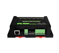 Uxsjakjsd 8-Channel Ethernet Relay Module Modbus POE ETH Relay for Communication Modbus Protocol for Industrial Environment Applications