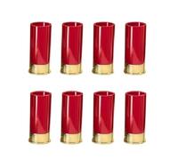 Uxsjakjsd 8PCS 12 Gauge Shot Glasses Tequila Shot Glass Suitable for Bar Home Wine Lovers.