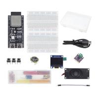 Uxsjakjsd AI Voice Chat Robot ESP32-S3 Development Board Breadboard 0.96 Inch LCD Kit for for Student Educational