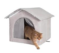 Uxsjakjsd Cat House Outdoor Shelter with Screen for Kitten Bed Warm Weatherproof for Cold Weather Protection for Dogs Puppies Animals Pet S