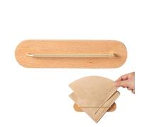 Uxsjakjsd Coffee Filter Holder Wall Mount Organizer Stand for Bar Shops Kitchens Saving Space for Cone Filters Wall Paper Storage A