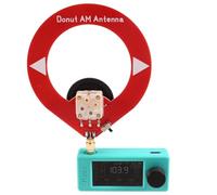 Uxsjakjsd Compact SI4732 Radio, 1.9inch Portable Receiver for 0.5-108MHz HF SW MW VHF, Ideal for Travel and Outdoor Enthusiasts