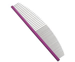Uxsjakjsd Crescent Coarse Grooming Pet Comb Wide or Fine Tooth Butter Comb for Dogs& Cats Removal
