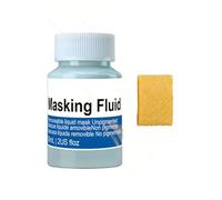 Uxsjakjsd Drawing- for Ink Gouache Painting& Illustration Easy Peel Liquid Latex Masking Fluid/Fine Arts/Crafts Supplies, 60ml