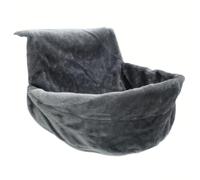 Uxsjakjsd Easy Install Window-Mounted Hanging Cat Hammock-Steel Frame Cozy Elevated Pet Bed for Cats& Small Dogs