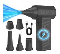 Uxsjakjsd Electric Air Duster Cleaning Blower Tool Violent Fan Electric Air Duster Portable Cleaning Blower Tool A