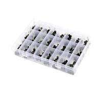 Uxsjakjsd Electrolytic Capacitor 24Value Range 2.2uH-100mH Capacitors Assortment for The Electronics Industry