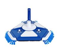 Uxsjakjsd Enhanced Cleaning Pool Vacuum Head with Universal Side Brush & Rotatable Hose Adapter