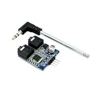 Uxsjakjsd FM Stereo Radio Module TEA5767 76-108MHz High Sensitivity Receiver with Antenna for DIY Electronics Projects