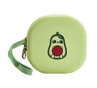 Uxsjakjsd Foldable Zip Up Case for Travel Twin Pet Bowls, Silicone for Food and Water Feeding Bowls for Cats or Dogs