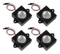 Uxsjakjsd For A Variety of Small Electronic Projects Compatible 4PCS 3 Watt 8 Ohm Multimedia Chamber Speaker Broadcast Voice Split Speaker